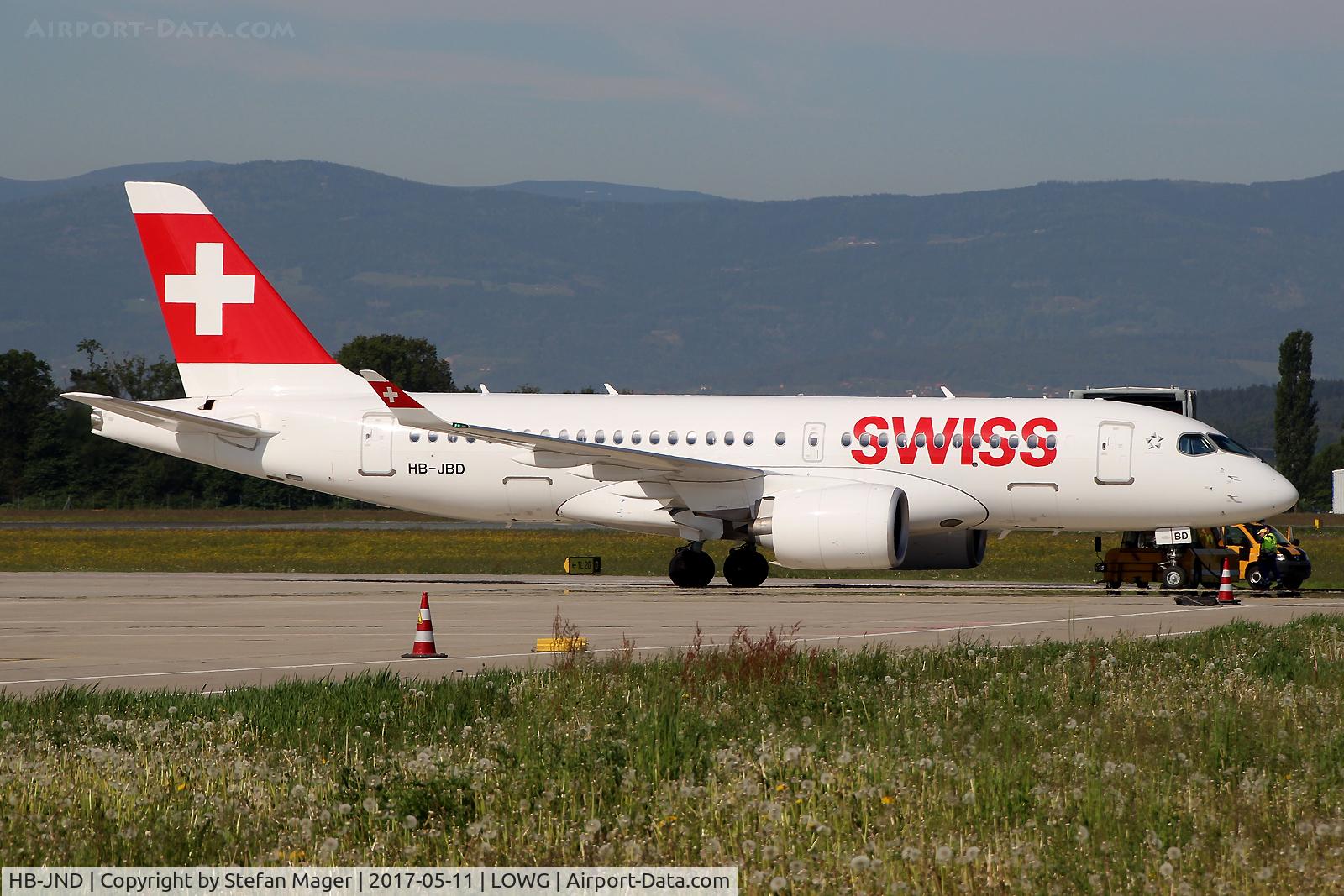 HB-JND, 2016 Boeing 777-3DE/ER C/N 44585, Swiss CS100 Training @GRZ