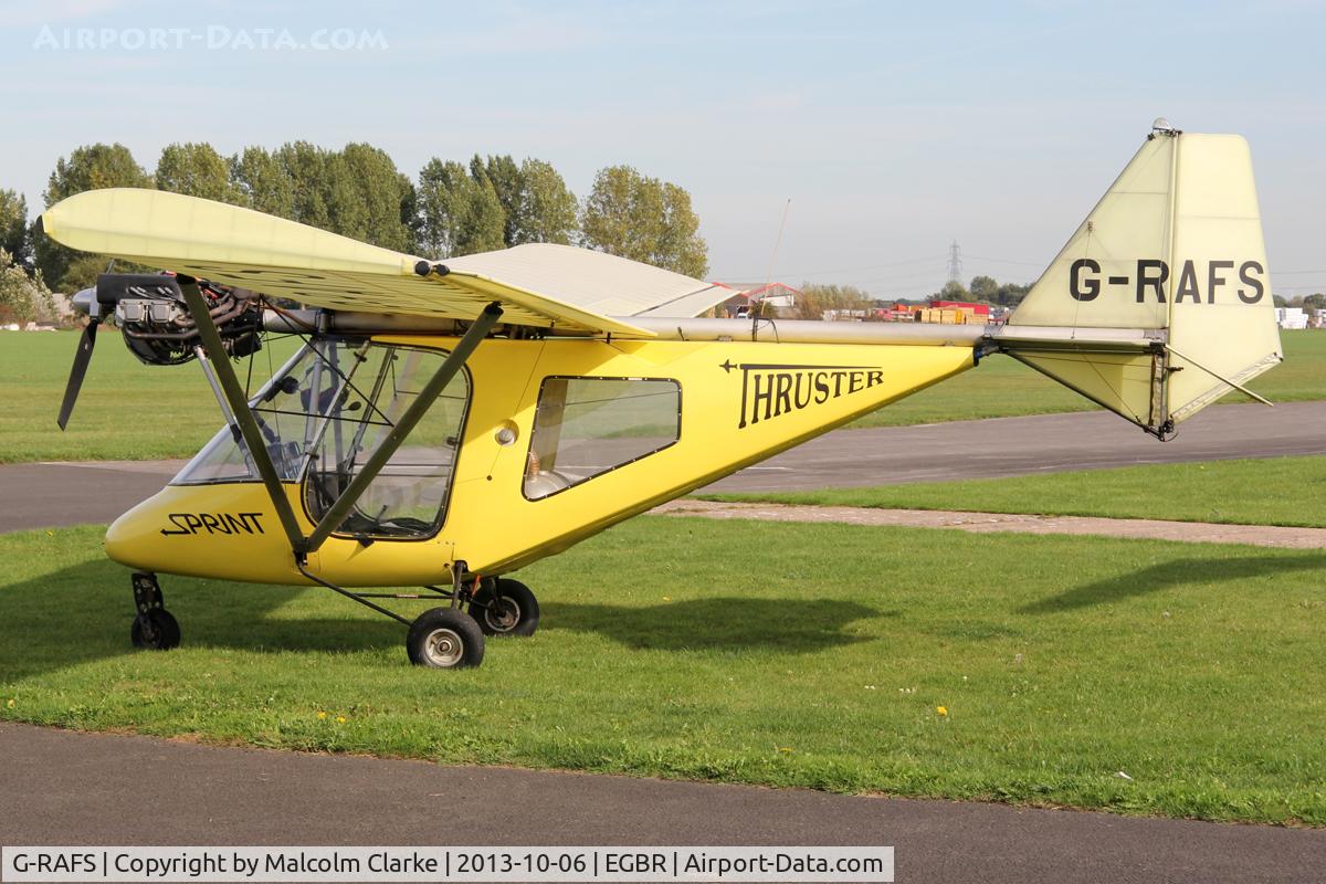 G-RAFS, 2004 Thruster T600N 450 C/N 0041-T600N-097, Thruster T600N 450 at Breighton Airfield. October 6th 2013.