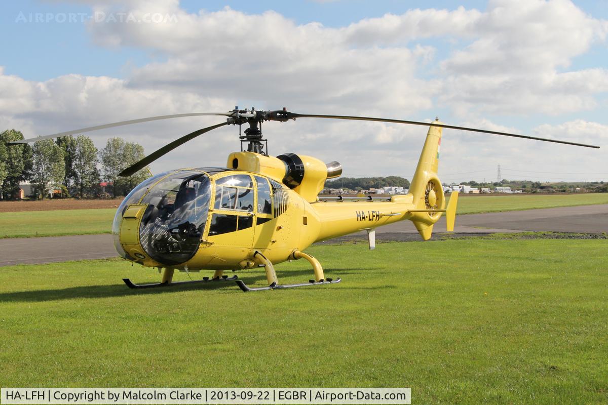 HA-LFH, 1979 Aerospatiale SA-342J Gazelle C/N 1775, Aerospatiale SA-342J Gazelle at Breighton Airfield's Helicopter Fly-In. September 22nd 2013.