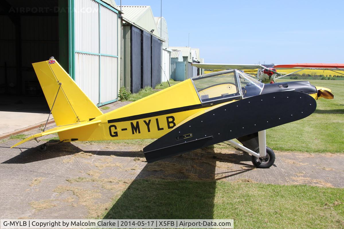 G-MYLB, 1993 Team Mini-Max 91 C/N PFA 186-12419, Team Minimax 91 after a re-paint. Fishburn Airfield, May 17th 2014.