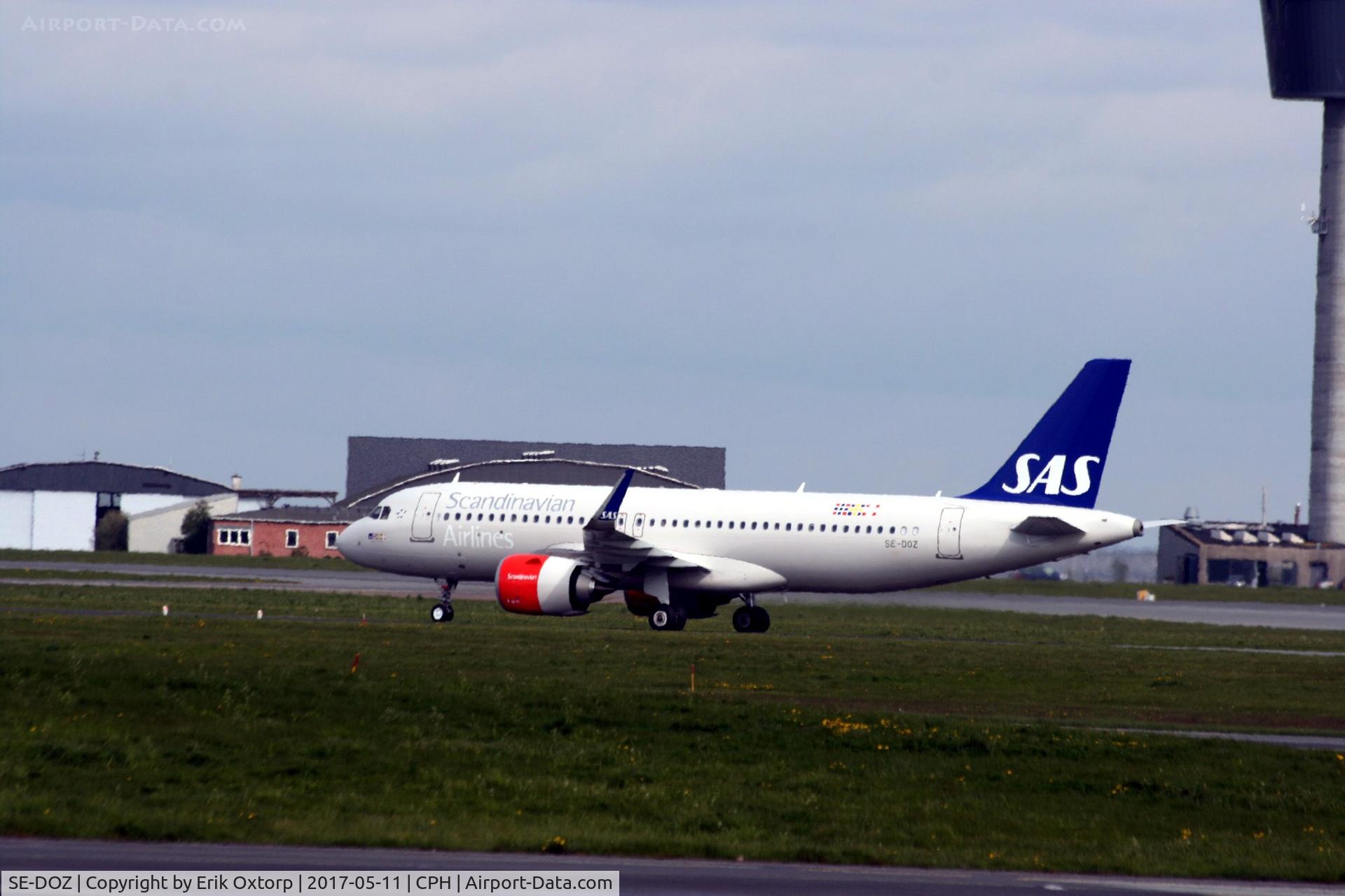 SE-DOZ, 2017 Airbus A320-251N C/N 7565, SE-DOZ just arrived rw 22L