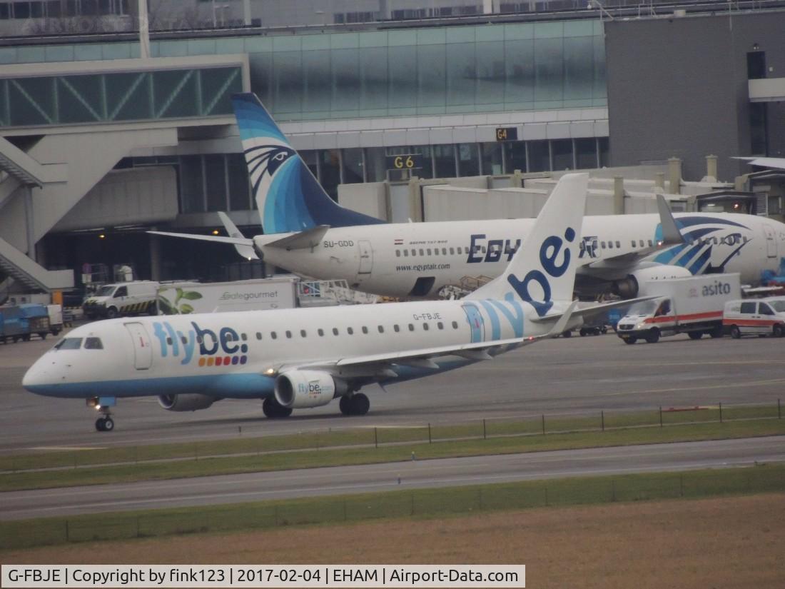 G-FBJE, 2012 Embraer 175STD (ERJ-170-200) C/N 17000336, FLY BE