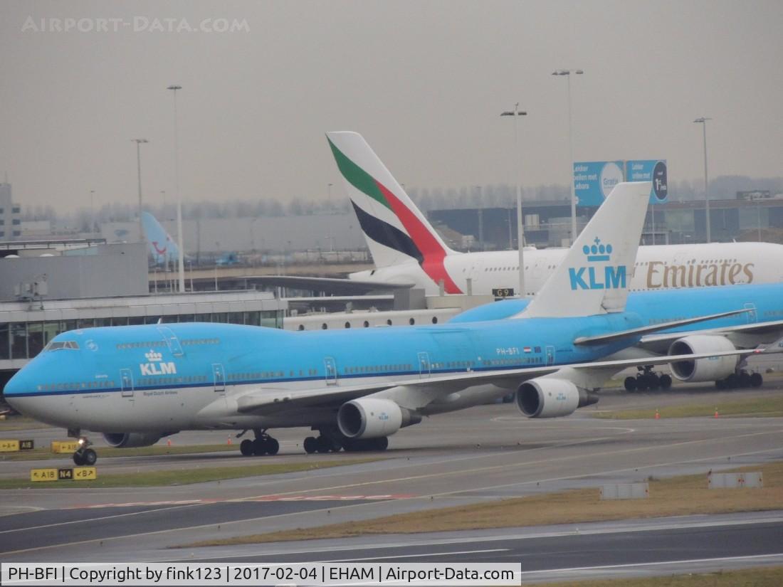 PH-BFI, 1991 Boeing 747-406BC C/N 25086, KLM 747