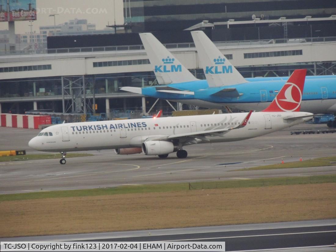 TC-JSO, 2015 Airbus A321-231 C/N 6563, TURKISH AIRLINES