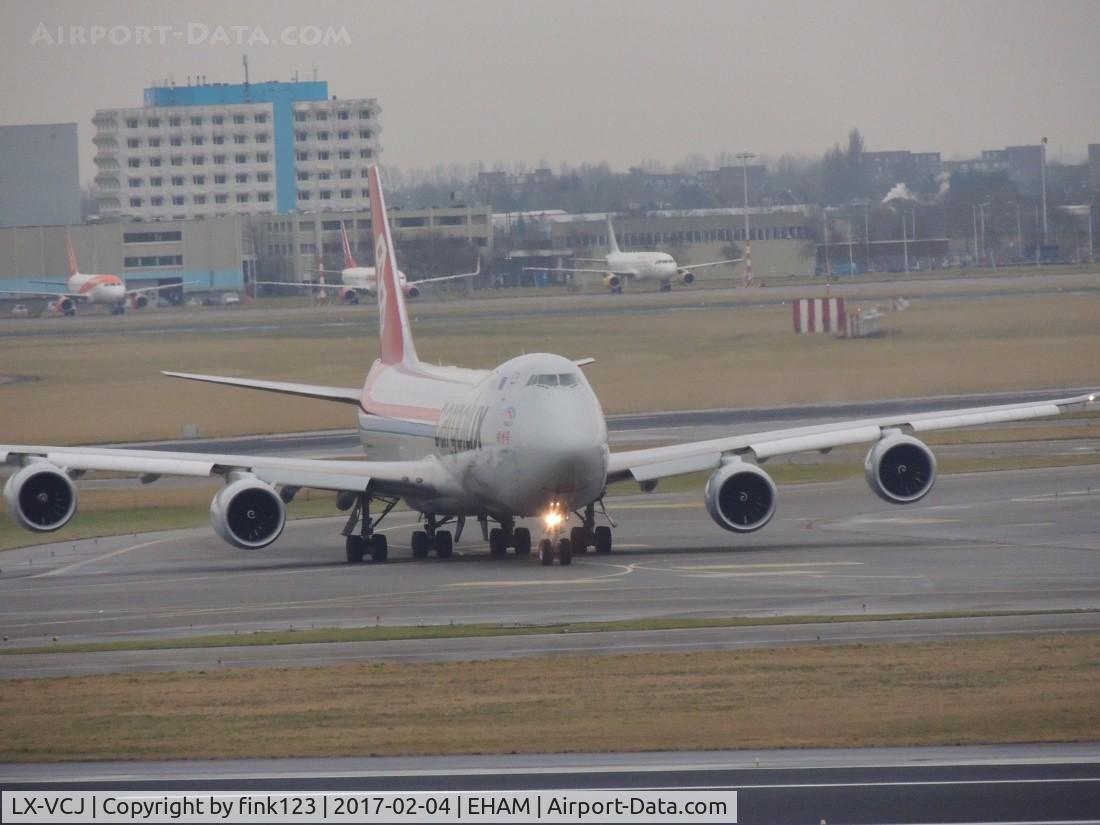 LX-VCJ, 2014 Boeing 747-8R7F C/N 38077, CARGOLUX 747