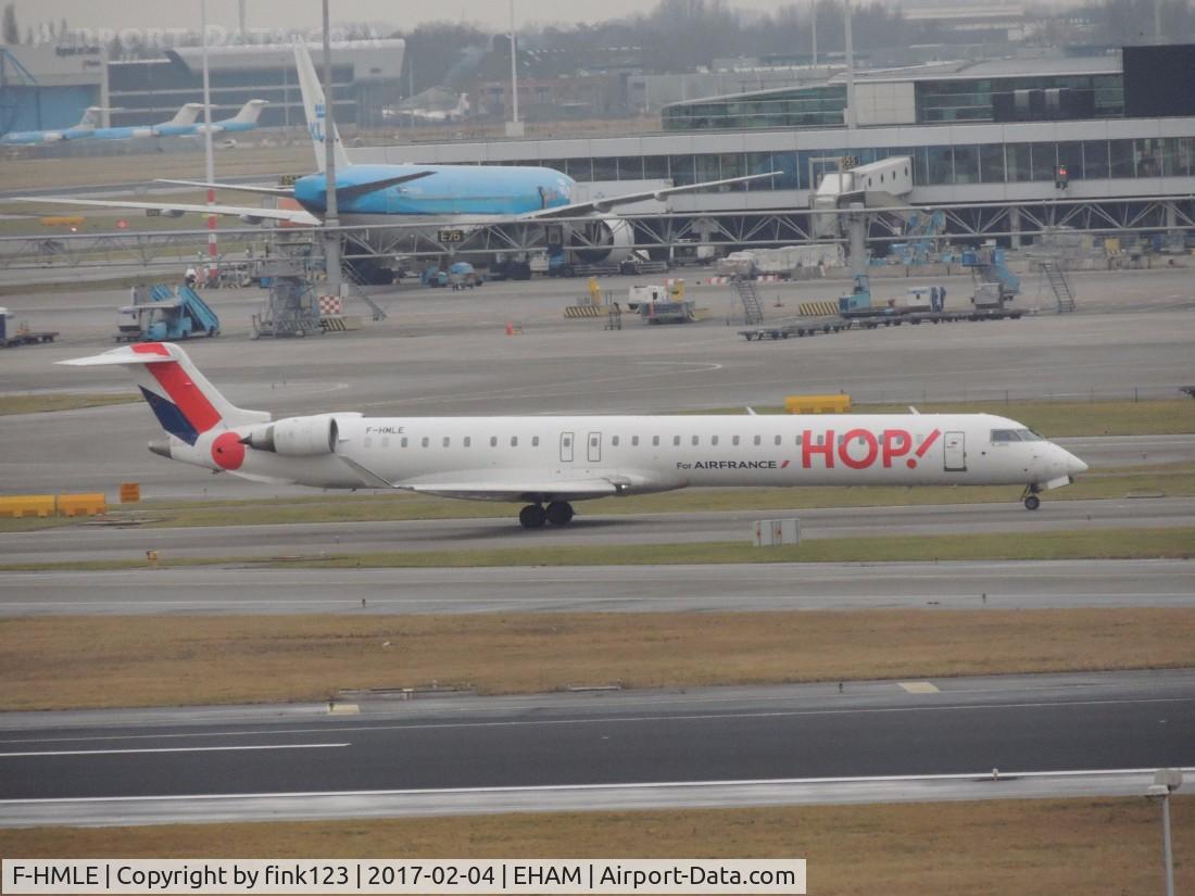 F-HMLE, 2010 Bombardier CRJ-1000EL NG (CL-600-2E25) C/N 19009, HOP