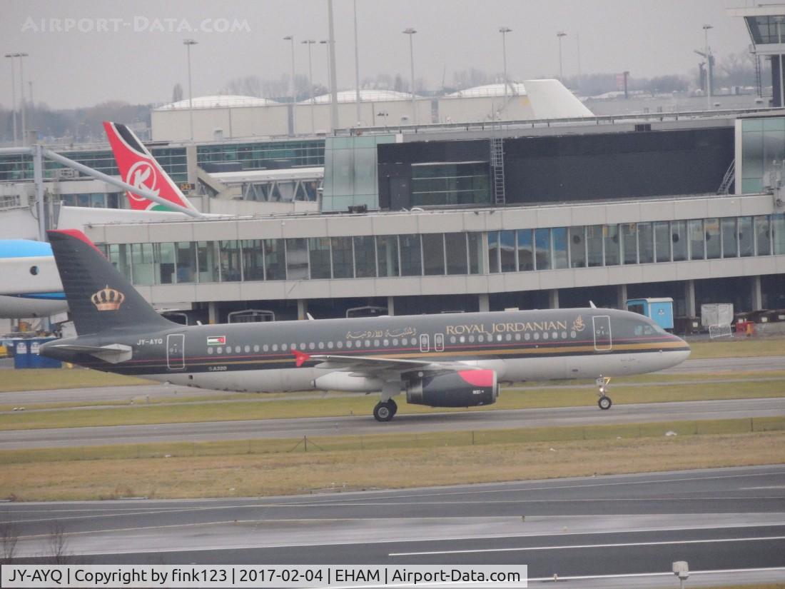 JY-AYQ, 2011 Airbus A320-232 C/N 4670, ROYAL JORDANIAN
