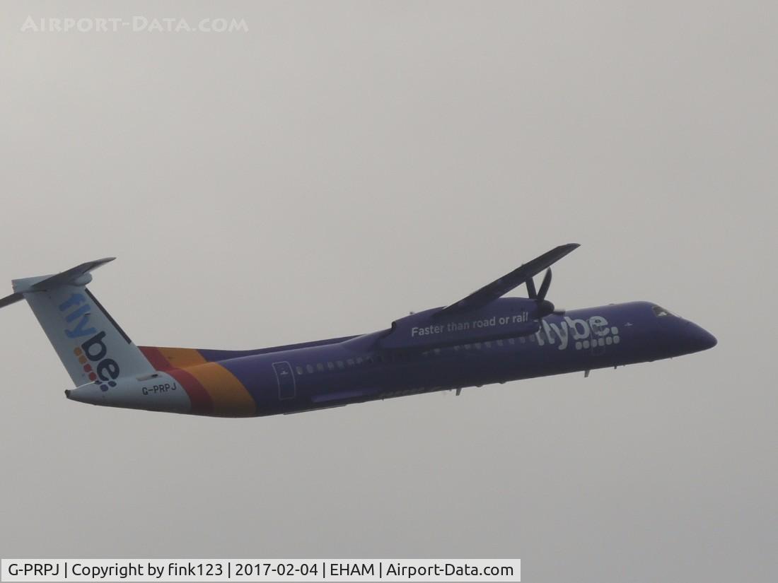 G-PRPJ, 2008 De Havilland Canada DHC-8-402 Dash 8 C/N 4202, FLY BE