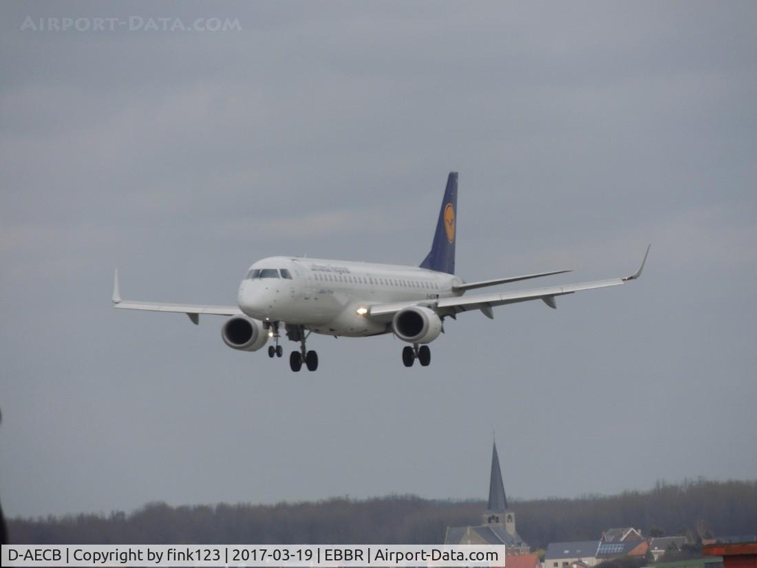 D-AECB, 2009 Embraer 190LR (ERJ-190-100LR) C/N 19000332, LUFHTANSA