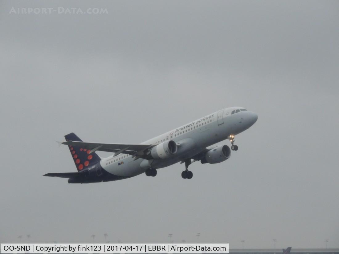 OO-SND, 2002 Airbus A320-214 C/N 1838, BRUSSEL AIRLINES
