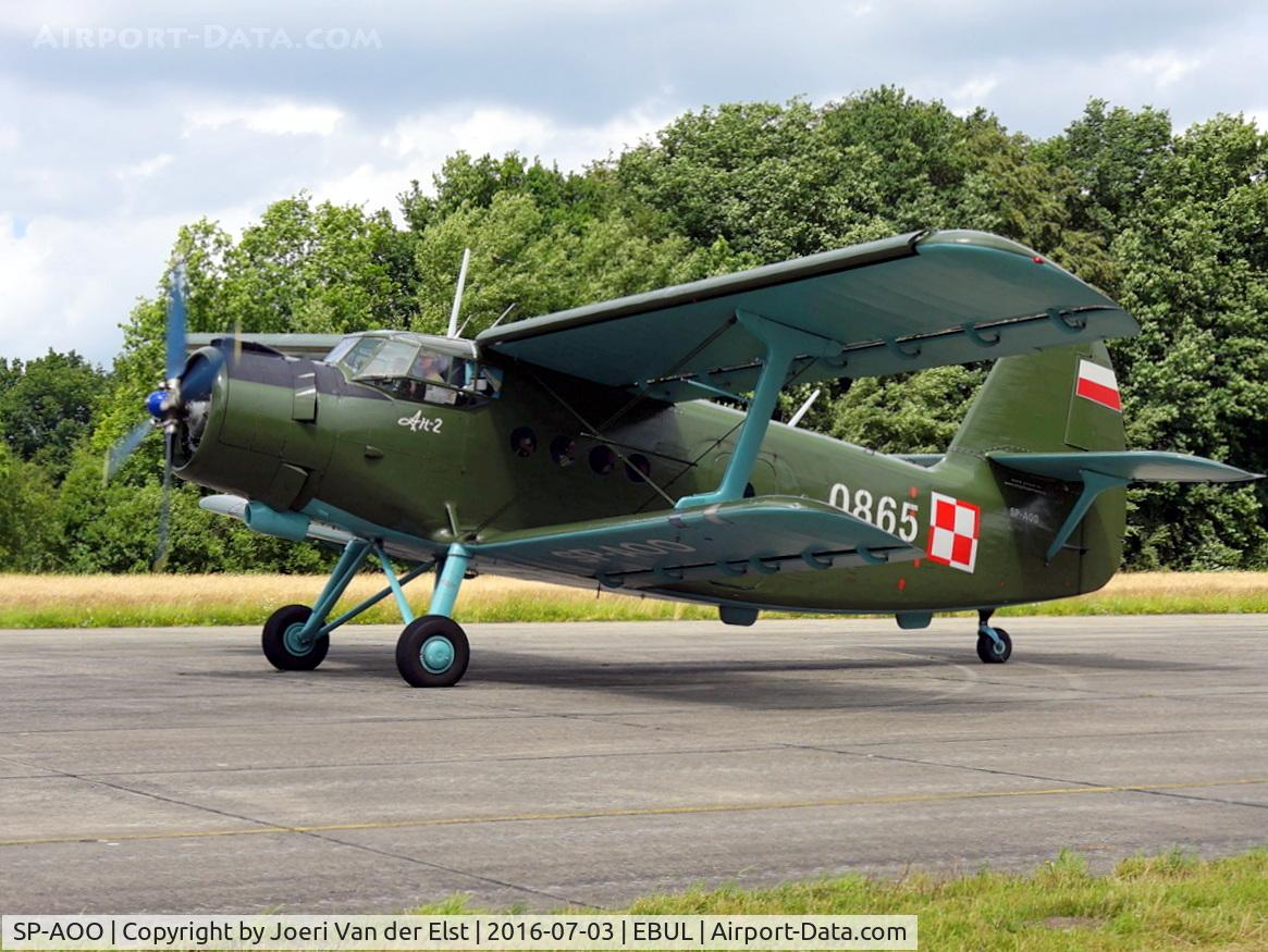 SP-AOO, 1969 Antonov An-2T C/N 1G108-65, Ursel Avia 2016