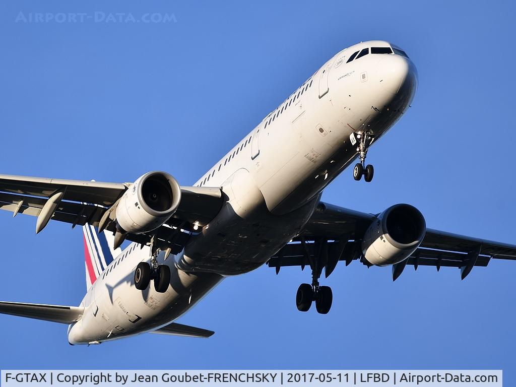 F-GTAX, 2009 Airbus A321-212 C/N 3930, AF6270 from Paris Orly