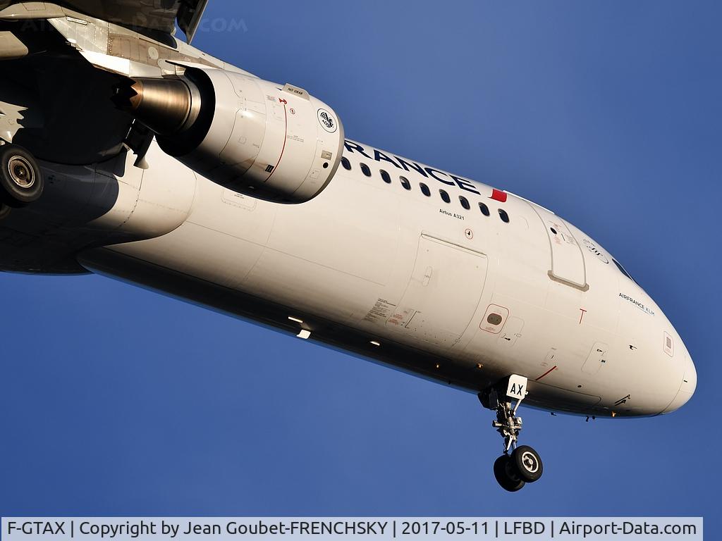 F-GTAX, 2009 Airbus A321-212 C/N 3930, AF6270 from Paris Orly