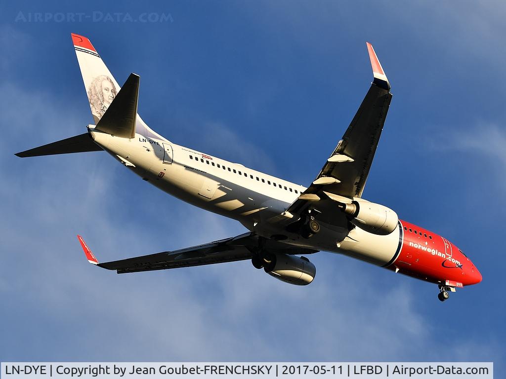 LN-DYE, 2010 Boeing 737-8JP C/N 39003, DY1452 from Oslo