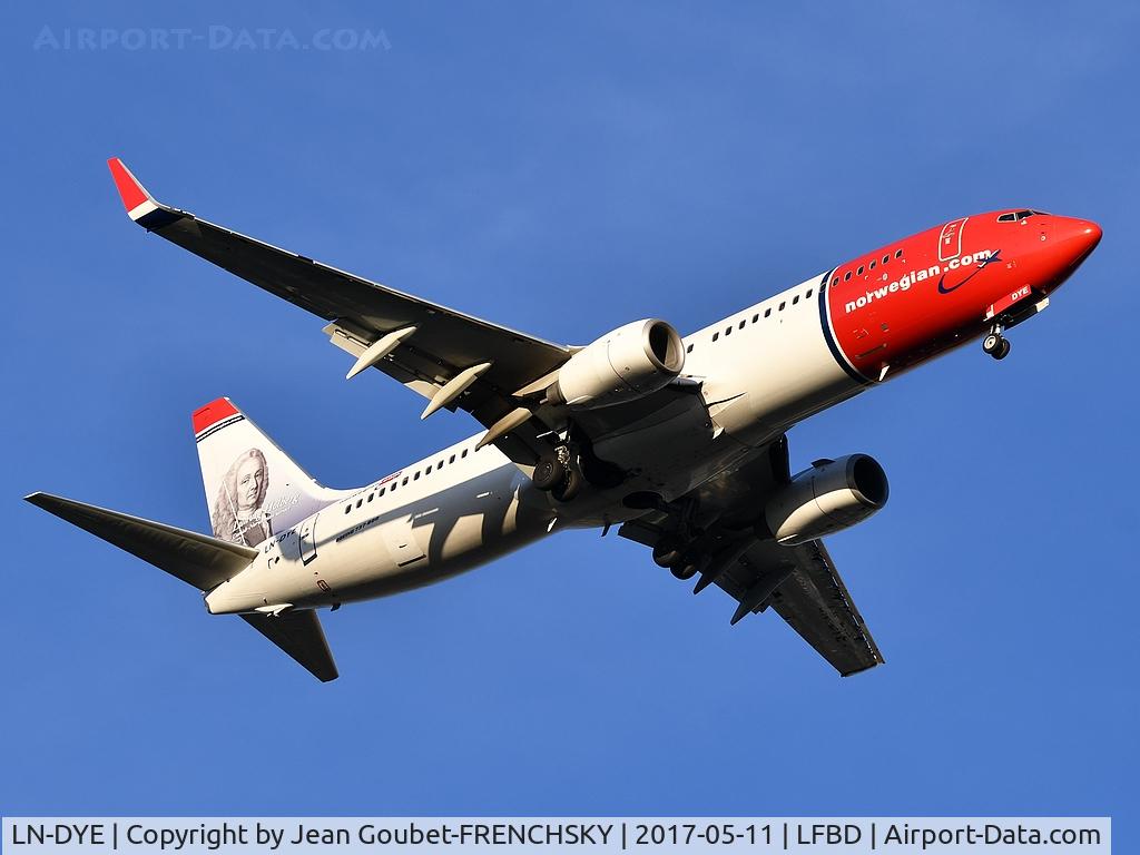 LN-DYE, 2010 Boeing 737-8JP C/N 39003, DY1452 from Oslo