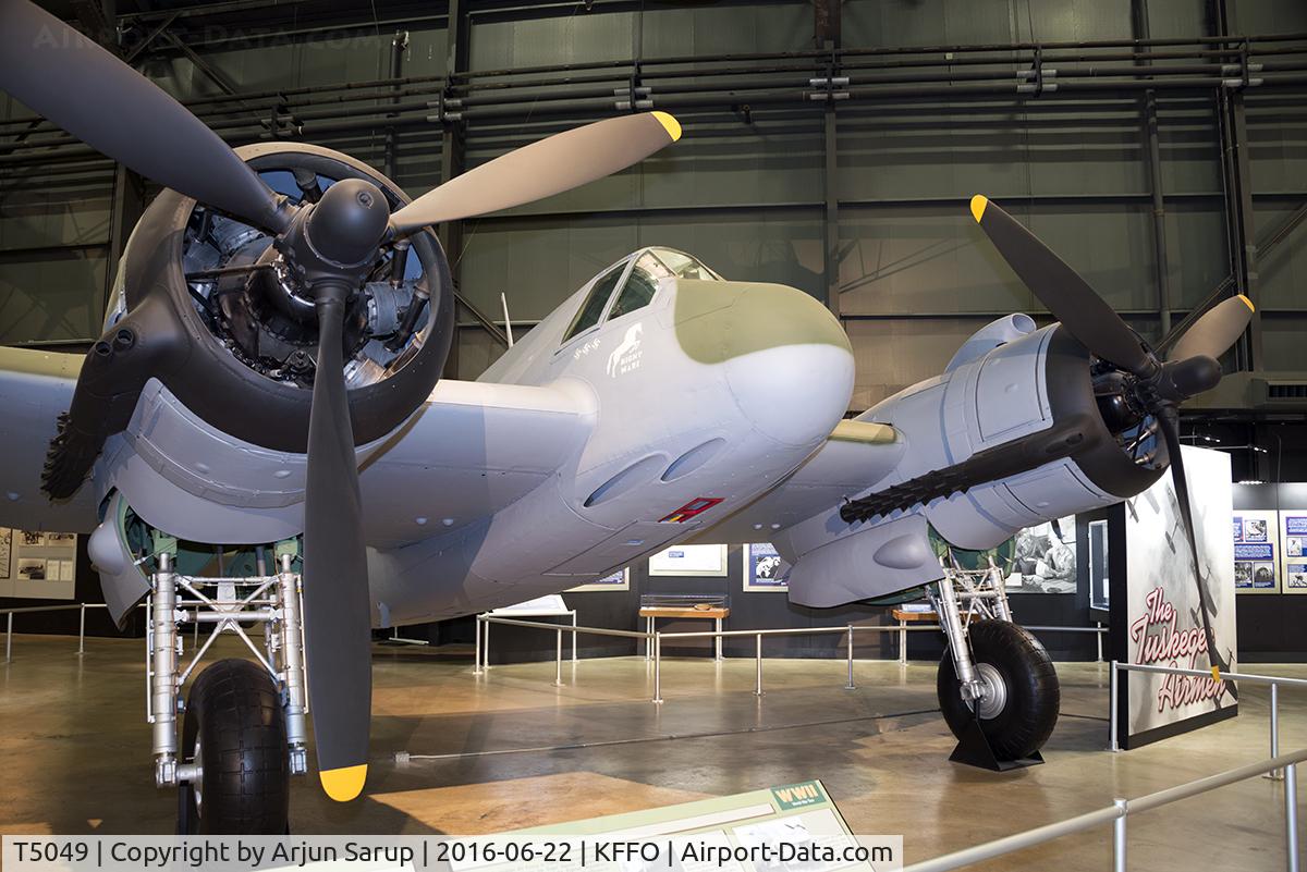 T5049, 1942 Bristol Beaufighter IC C/N 0000, ‘Night Mare’ on display at the National Museum of the U.S. Air Force.  This aircraft was delivered to the RAAF in 1942.  It is painted to represent the Beaufighter flown by Capt. Harold Augspurger of the USAAF 415th Night Fighter Sqn.