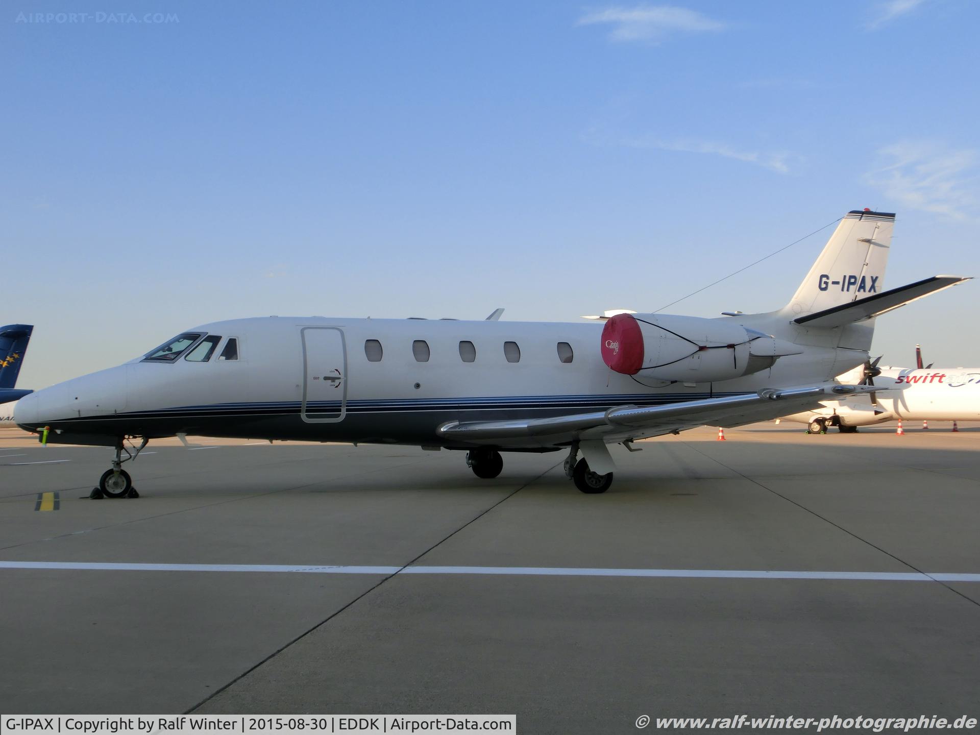 G-IPAX, 2002 Cessna 560XL Citation Excel C/N 560-5228, Cessna 560XL Citation Excel - GOJ EuroJet Aviation - 560-5228 - G-IPAX - 30.08.2015 - CGN