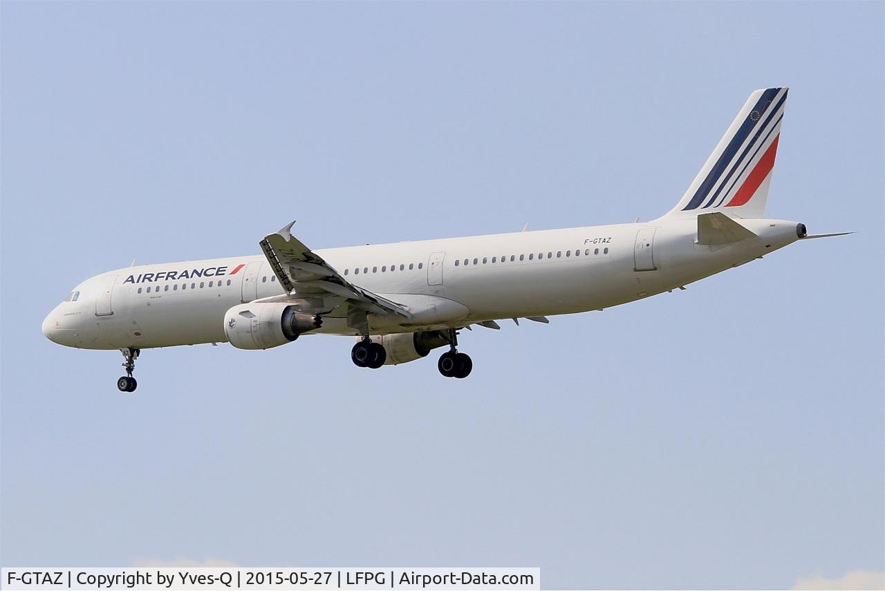 F-GTAZ, 2011 Airbus A321-212 C/N 4901, Airbus A321-211, On final rwy 27R, Roissy Charles De Gaulle Airport (LFPG-CDG)