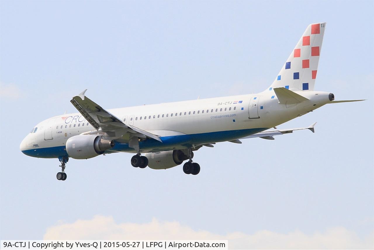 9A-CTJ, 1999 Airbus A320-214 C/N 1009, Airbus A320-214, On final rwy 27R, Paris-Roissy Charles De Gaulle airport (LFPG-CDG)