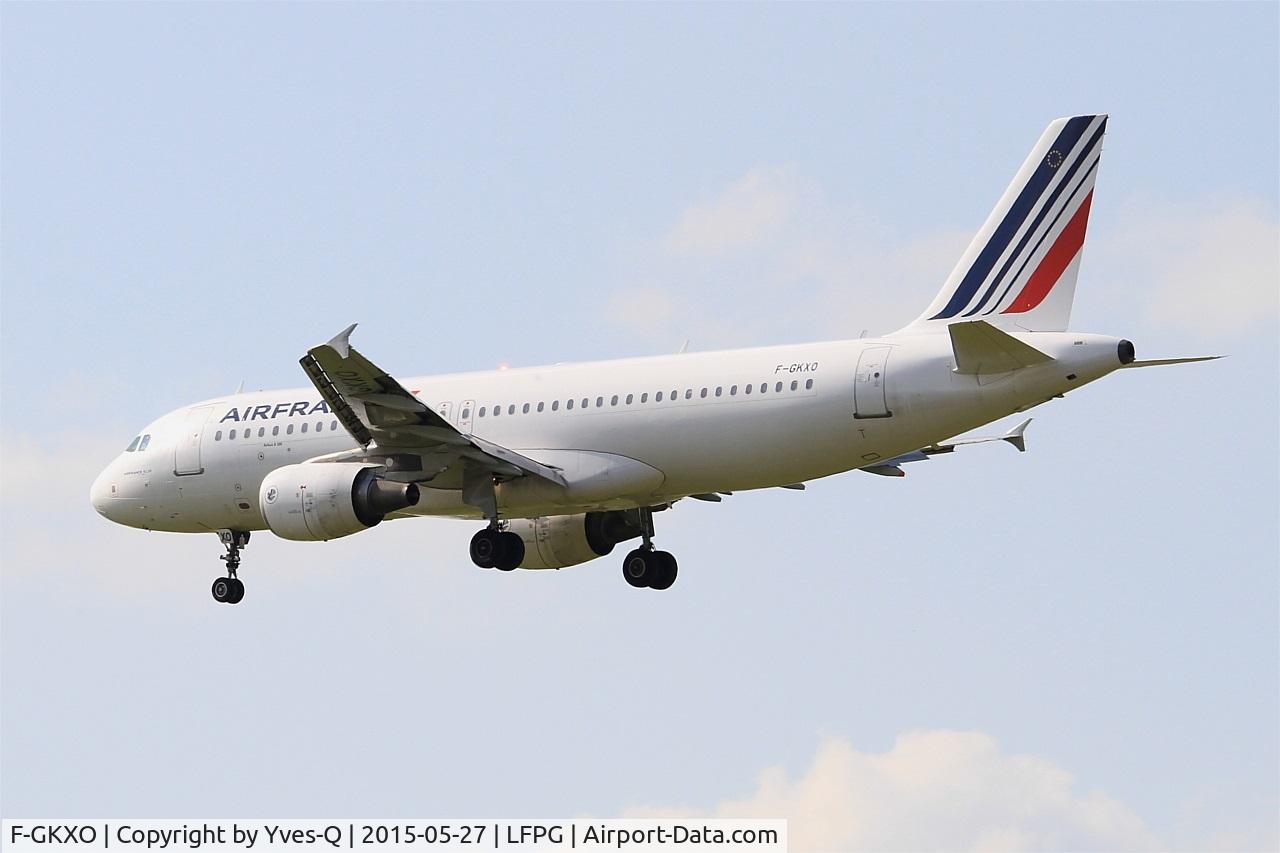 F-GKXO, 2008 Airbus A320-214 C/N 3420, Airbus A320-214, On final rwy 26L, Roissy Charles De Gaulle airport (LFPG-CDG)