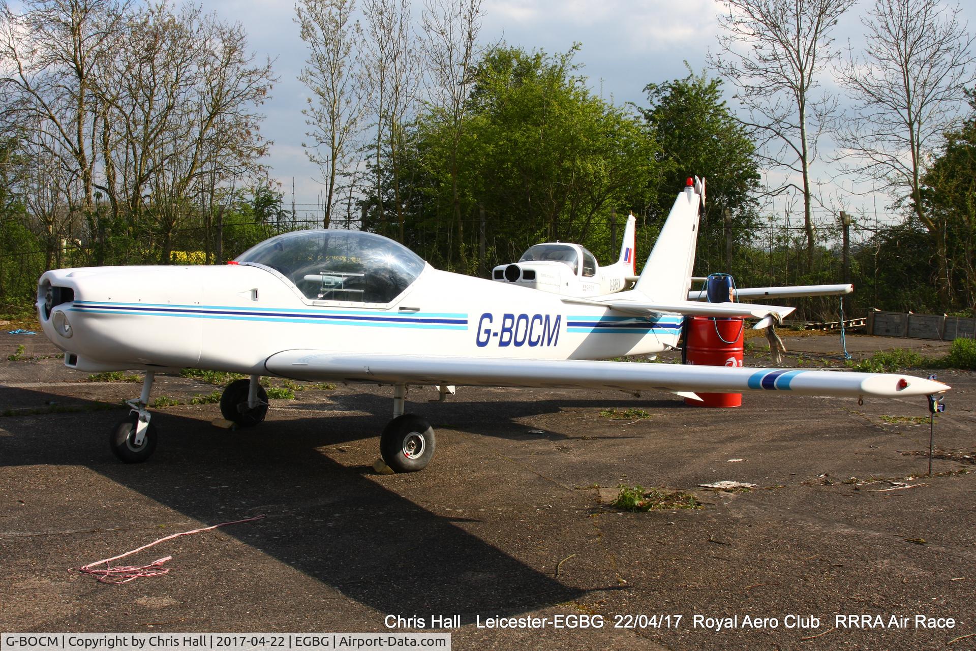 G-BOCM, 1986 Slingsby T-67C Firefly C/N 2036, at Leicester