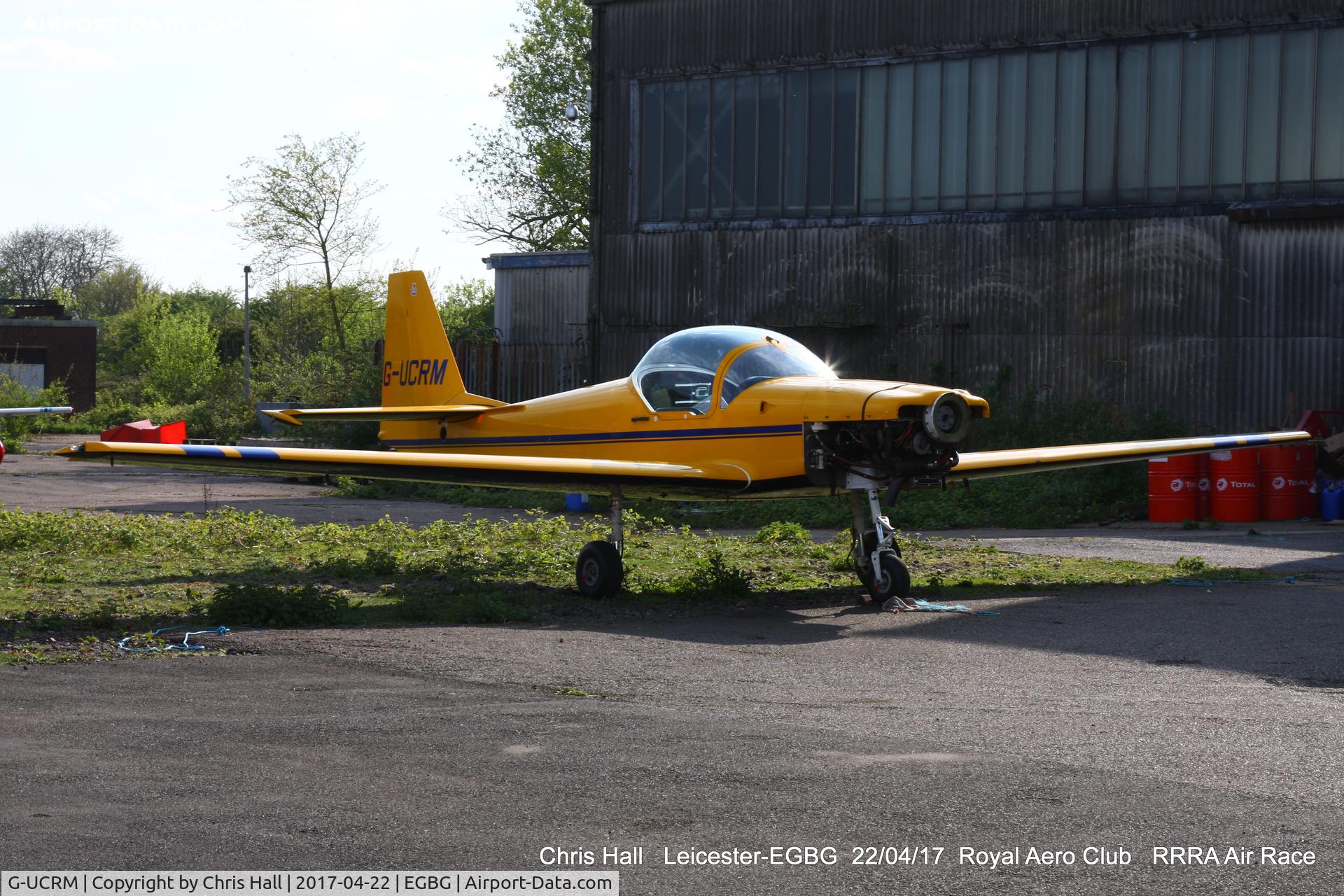 G-UCRM, 1988 Slingsby T-67M Firefly Mk.II C/N 2054, at Leicester