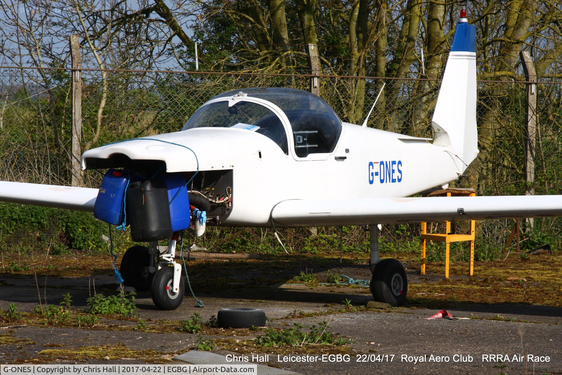 G-ONES, 1987 Slingsby T-67M-200 Firefly C/N 2046, at Leicester