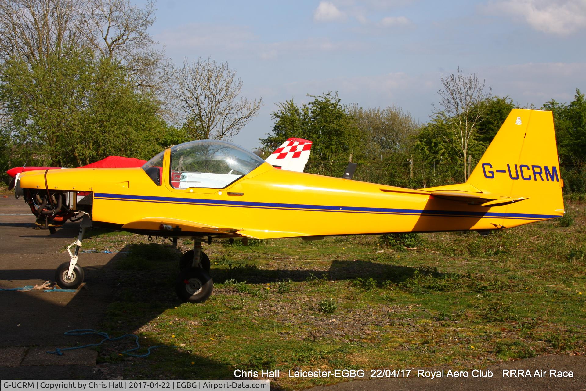 G-UCRM, 1988 Slingsby T-67M Firefly Mk.II C/N 2054, at Leicester