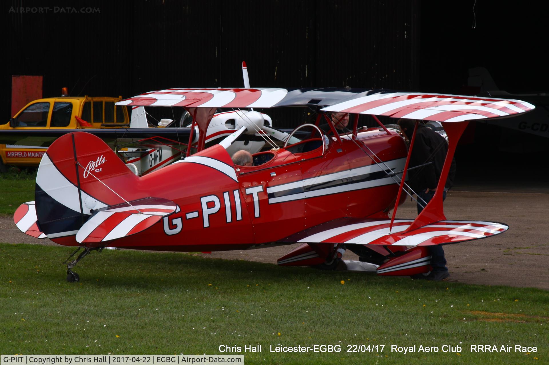 G-PIIT, 1986 Pitts S-2 Special C/N 1984, at Leicester