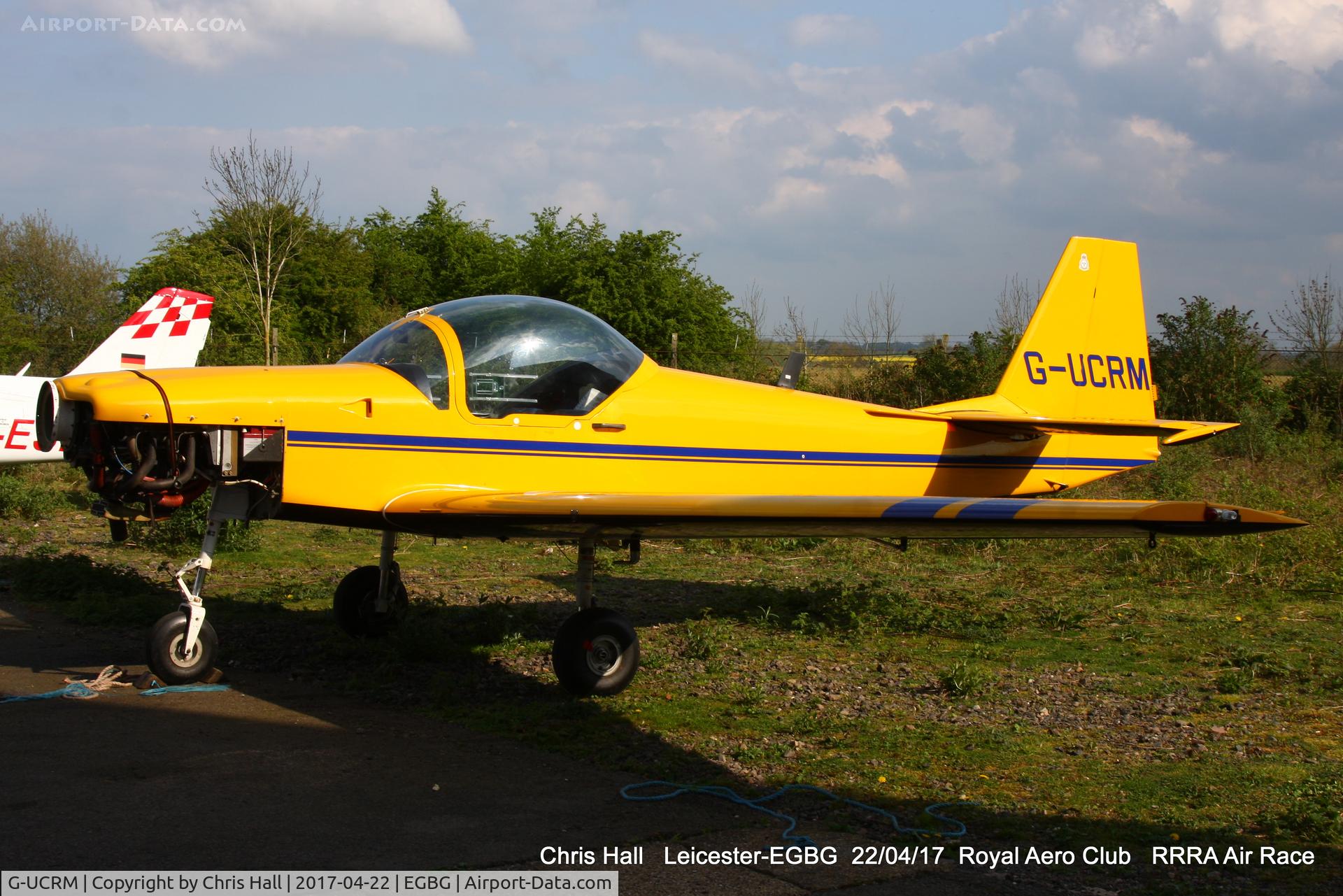 G-UCRM, 1988 Slingsby T-67M Firefly Mk.II C/N 2054, at Leicester