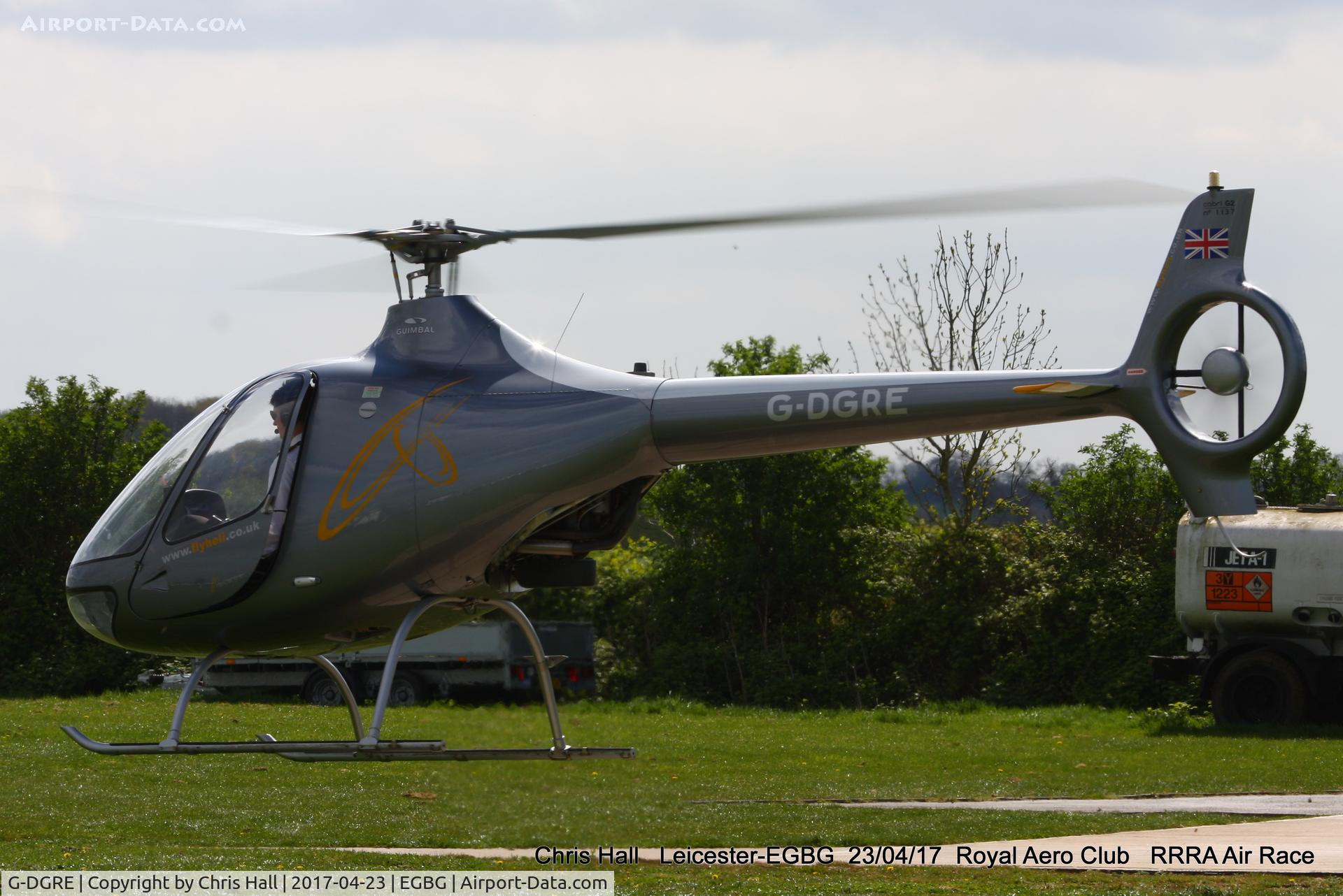 G-DGRE, 2016 Guimbal Cabri G2 C/N 1137, at Leicester