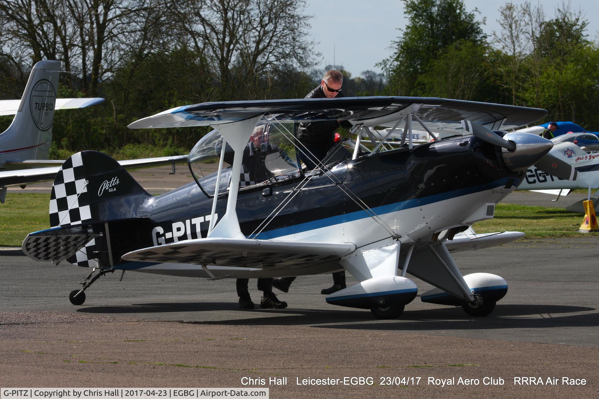 G-PITZ, 1983 Pitts S-2A Special C/N 100ER, at Leicester