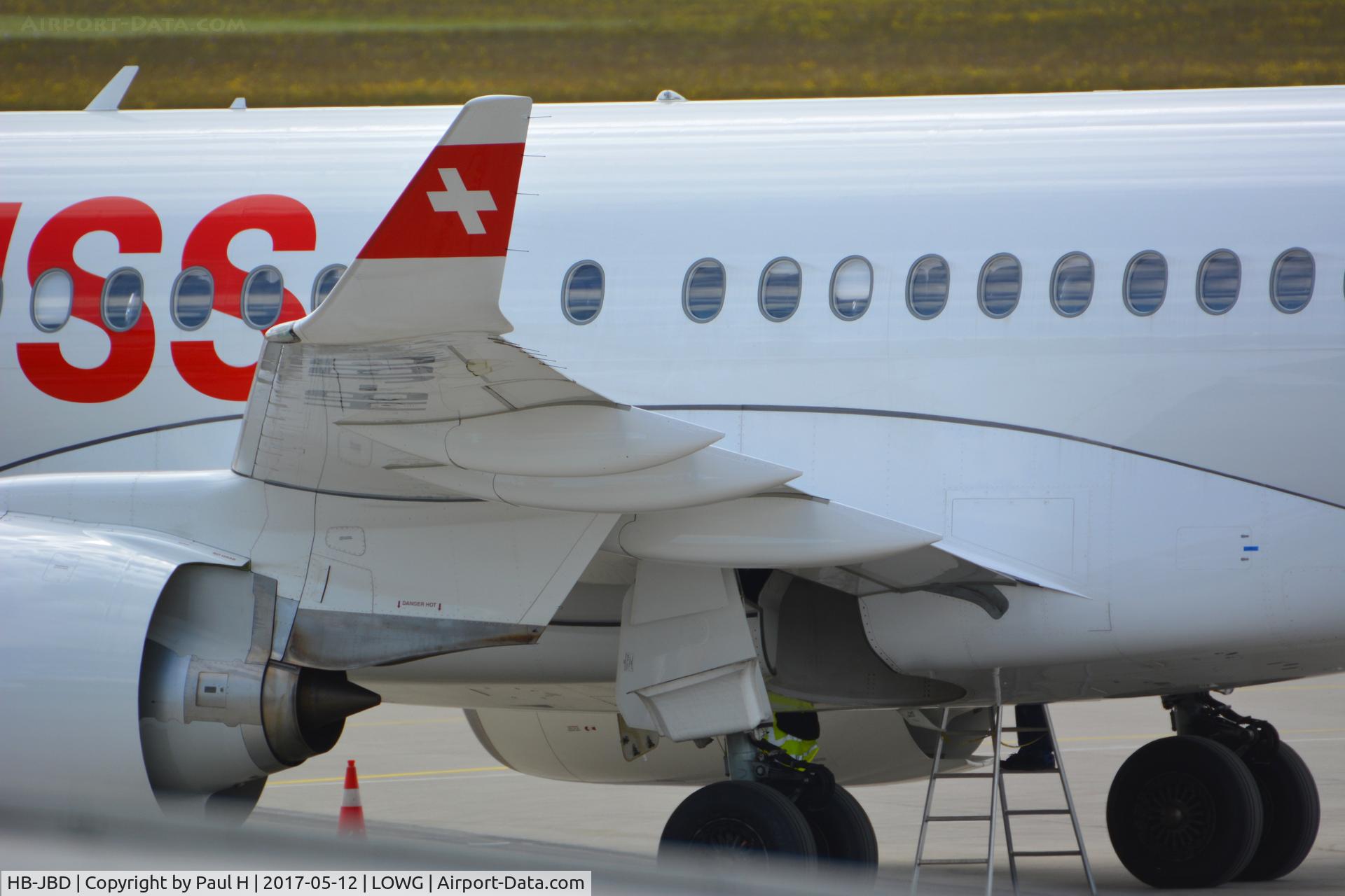 HB-JBD, 2016 Bombardier CSeries CS100 (BD-500-1A10) C/N 50013, CS100 from SWISS, pilot flight training, havin a technical issue on the second training day