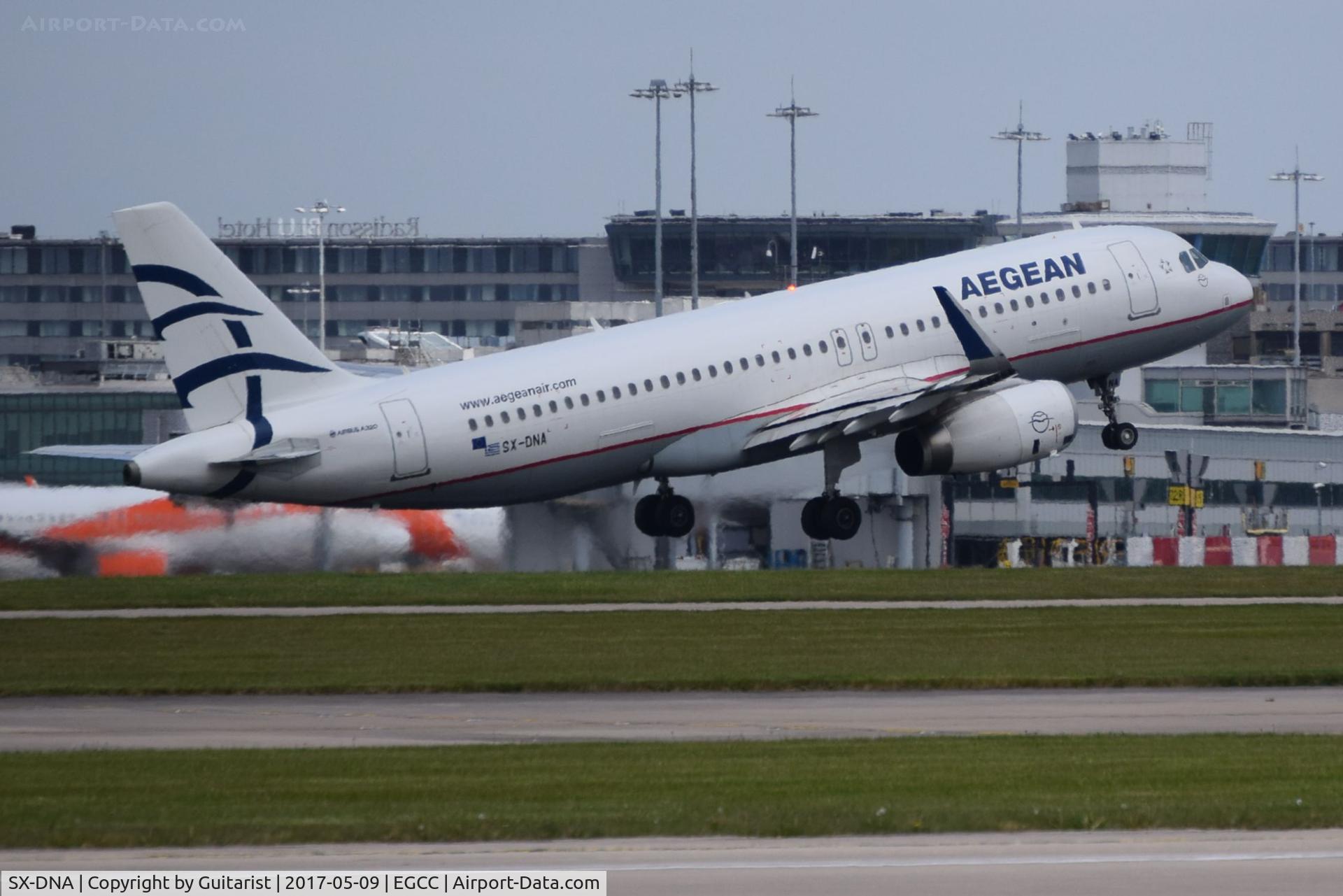SX-DNA, 2015 Airbus A320-232 C/N 6655, At Manchester
