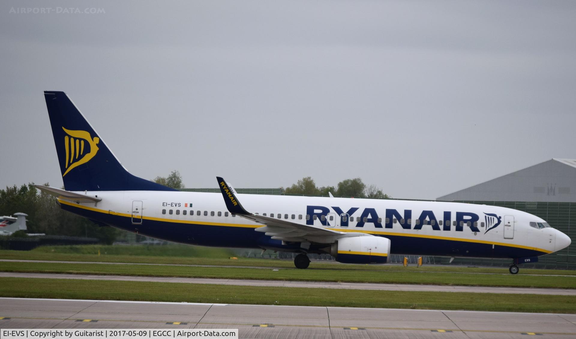 EI-EVS, 2012 Boeing 737-8AS C/N 40313, At Manchester