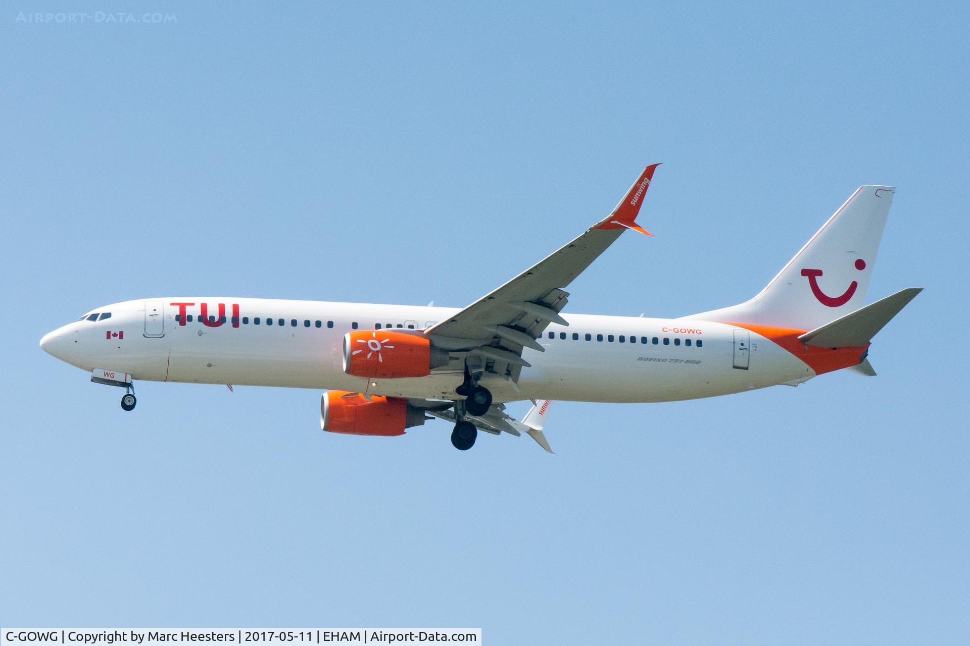 C-GOWG, 2010 Boeing 737-86J C/N 37757, C-GOWG @ EHAM 18R