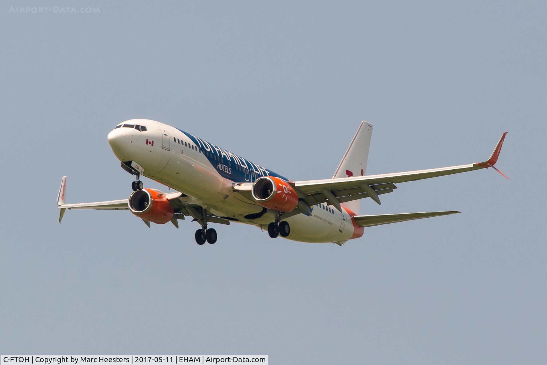 C-FTOH, 2009 Boeing 737-8HX C/N 29647, C-FTOH @ EHAM 18R during a lease with TUI.