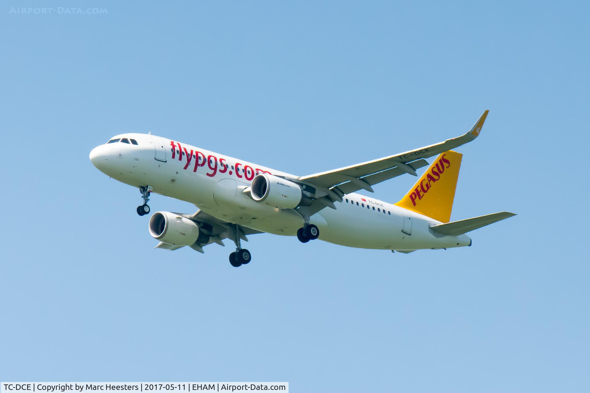 TC-DCE, 2015 Airbus A320-216 C/N 6465, TC-DCE @EHAM 18R
