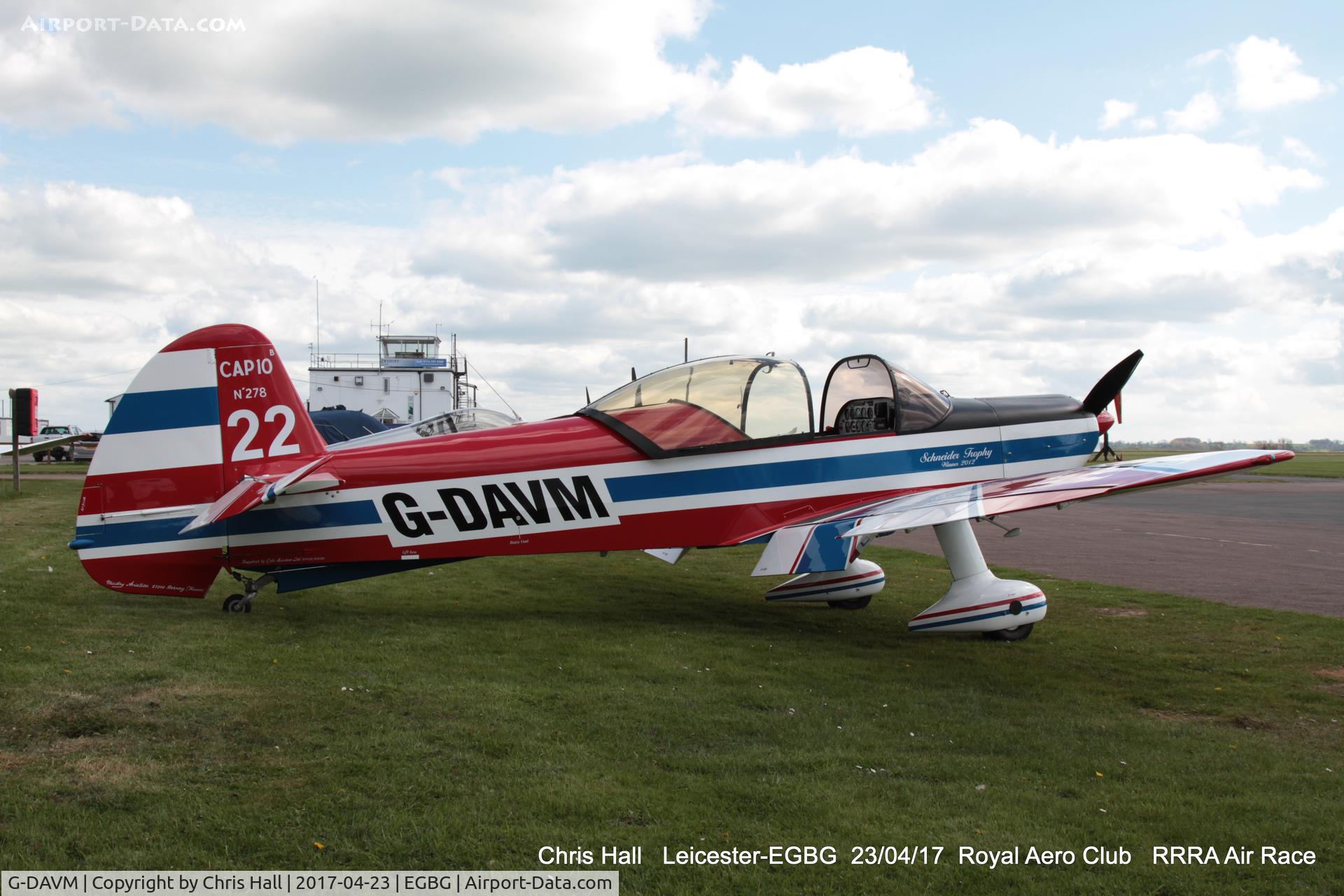 G-DAVM, 1998 Mudry CAP-10B C/N 278, Royal Aero Club 3R's air race at Leicester