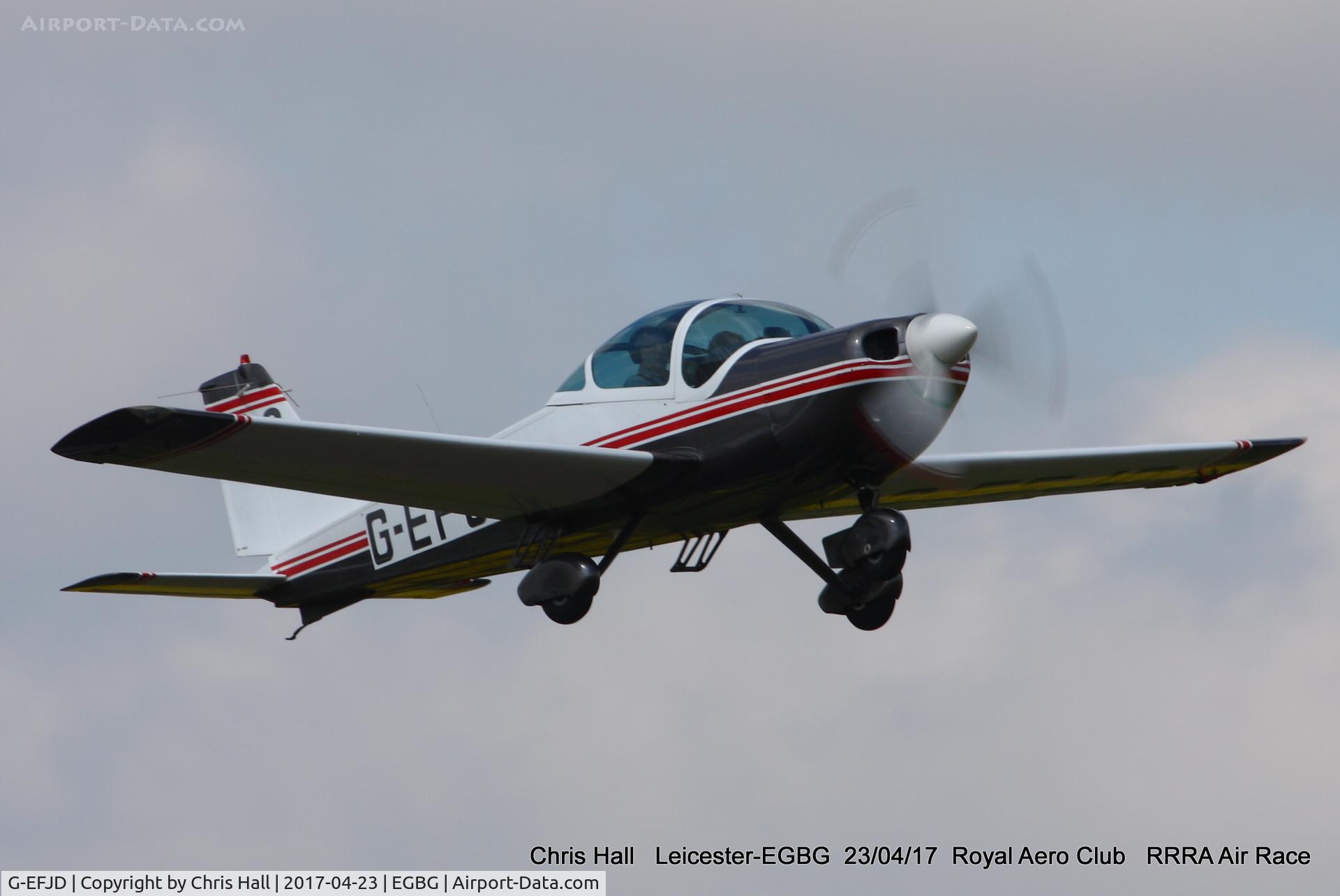 G-EFJD, 1971 Bolkow Bo-209C Monsun 160FV C/N 126, Royal Aero Club 3R's air race at Leicester
