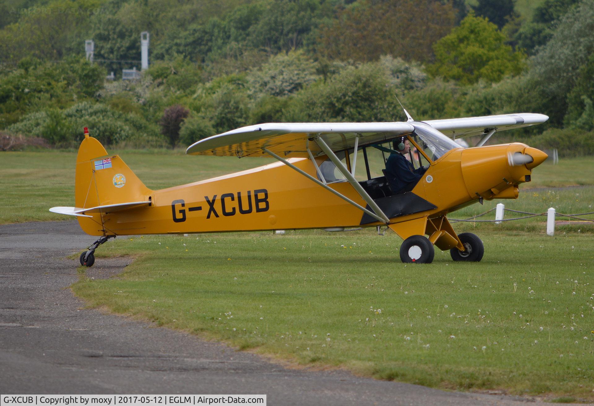 G-XCUB, 1981 Piper PA-18-150 Super Cub C/N 18-8109036, Piper PA-18-150 Super Cub at White Waltham.