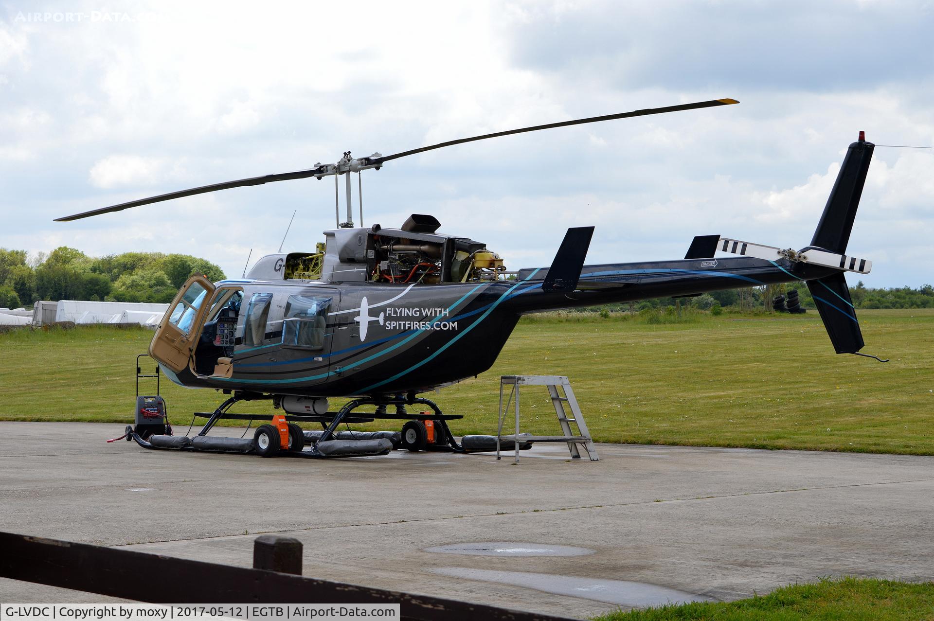 G-LVDC, 1989 Bell 206L-3 LongRanger III C/N 51300, Bell 206L-3 Long Ranger at Wycombe Air Park. Ex 5B-CJW etc.