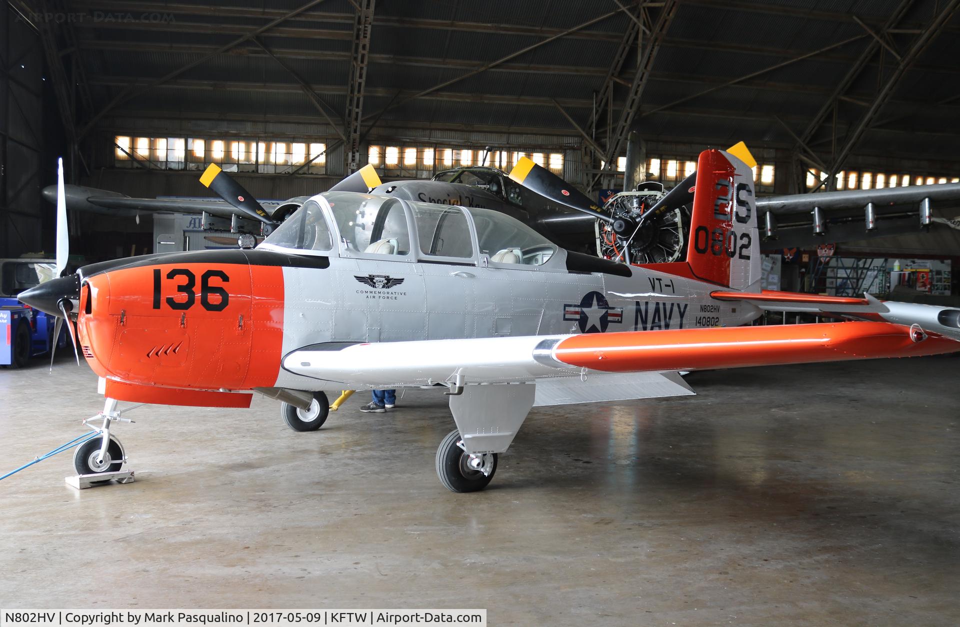 N802HV, Beech T-34B C/N BG136, Beech T-34B