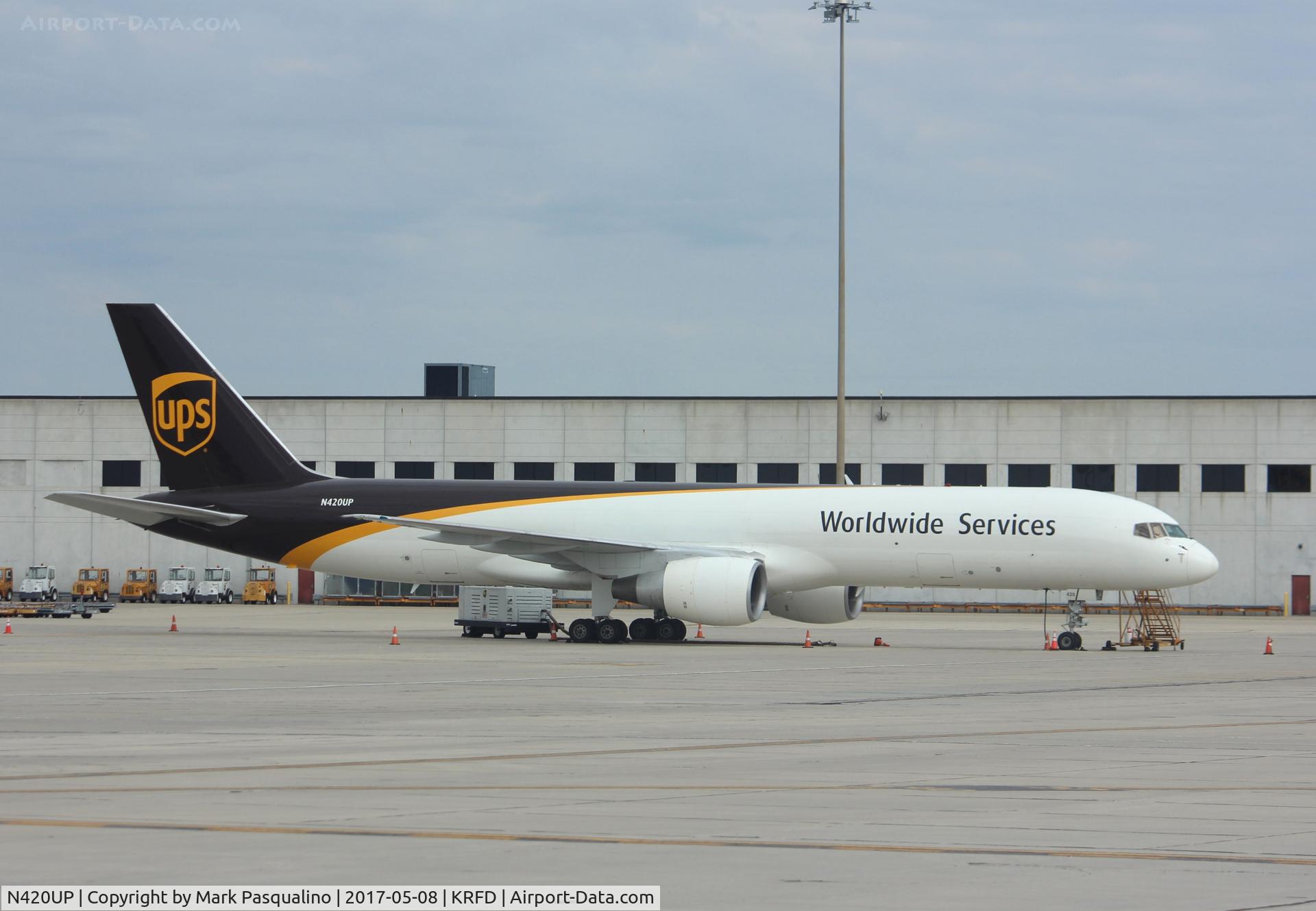 N420UP, 1990 Boeing 757-24APF C/N 23907, Boeing 757-200F