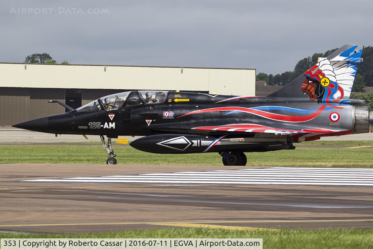 353, Dassault Mirage 2000N C/N 315, RIAT 2016