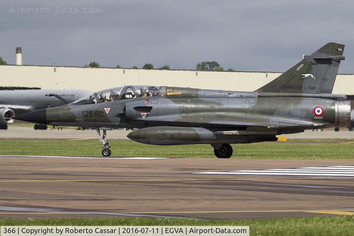 366, Dassault Mirage 2000N C/N 360, RIAT 2016
