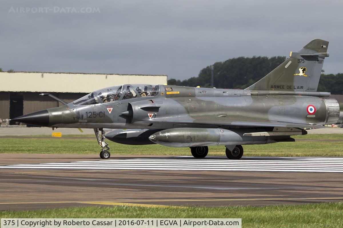 375, Dassault Mirage 2000N C/N 375, RIAT 2016