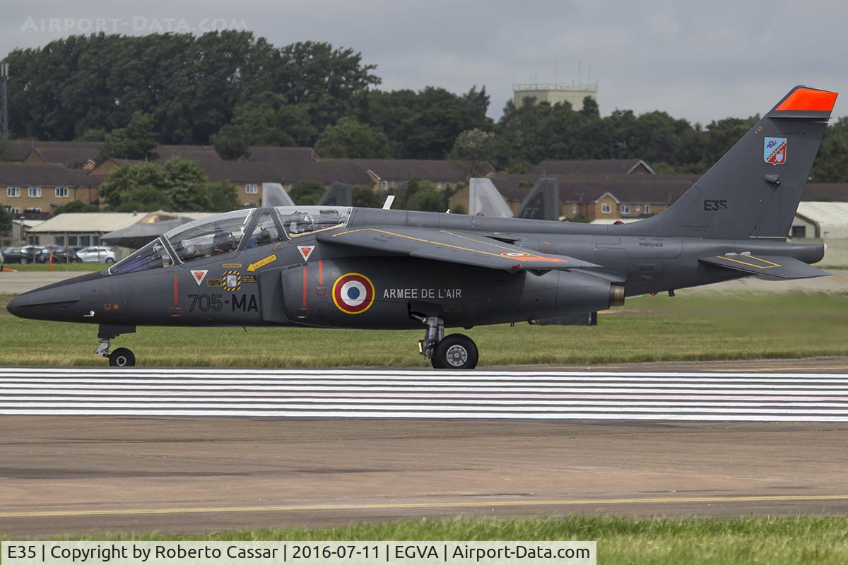 E35, Dassault-Dornier Alpha Jet E C/N E35, RIAt 2016