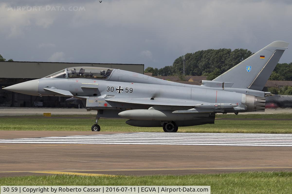 30 59, Eurofighter EF-2000 Typhoon T C/N GT017, RIAT 2016