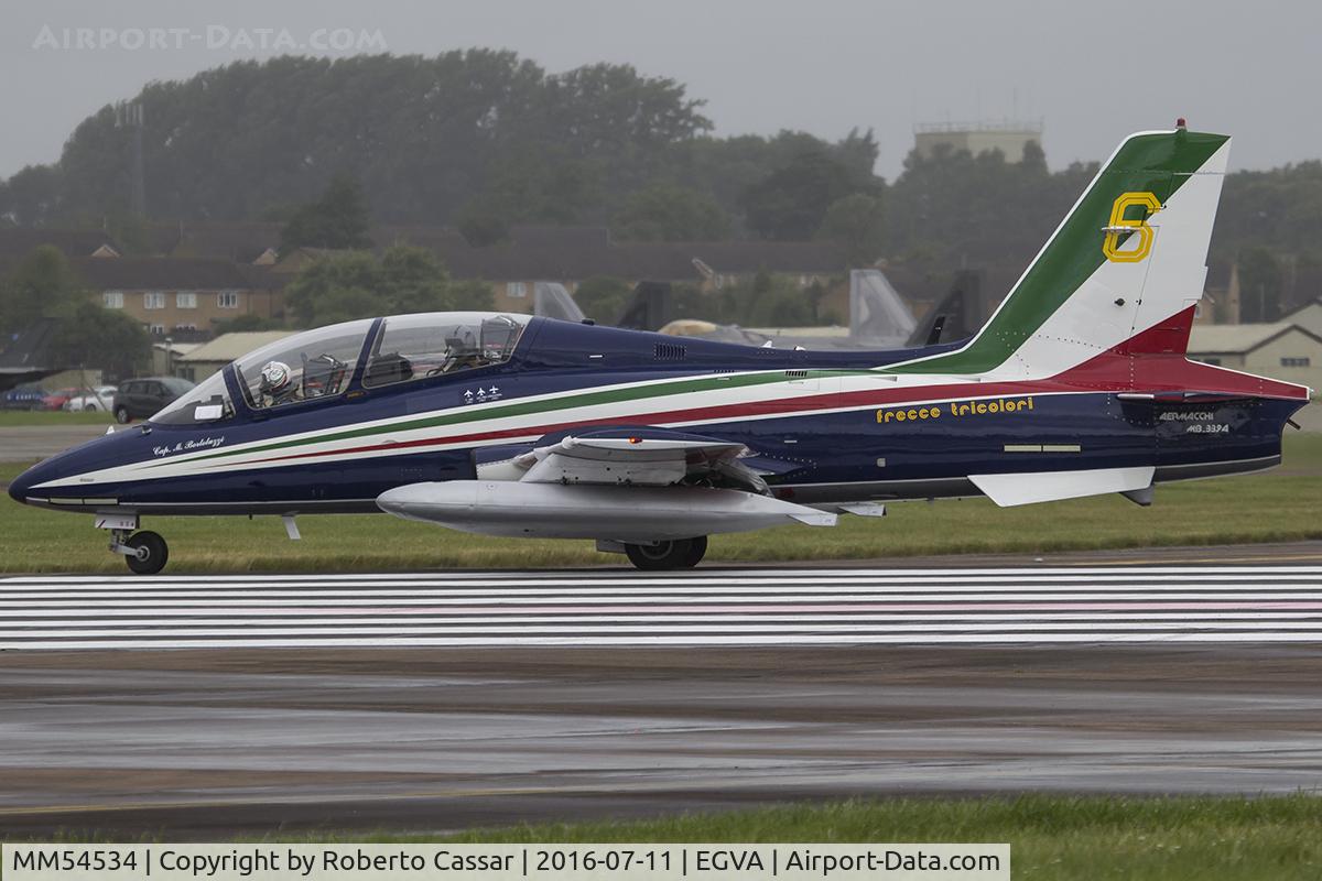 MM54534, Aermacchi MB-339PAN C/N 6741/136/AA068, RIAT 2016